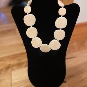 Carolee Cream and White Necklace